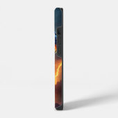 Drachenfeuer-Blitzkampf zwei iPhone Hülle (Linke Seite)