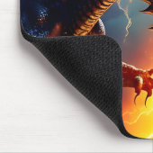 Drachenfeuer-Blitzkampf zwei Mousepad (Ecke)