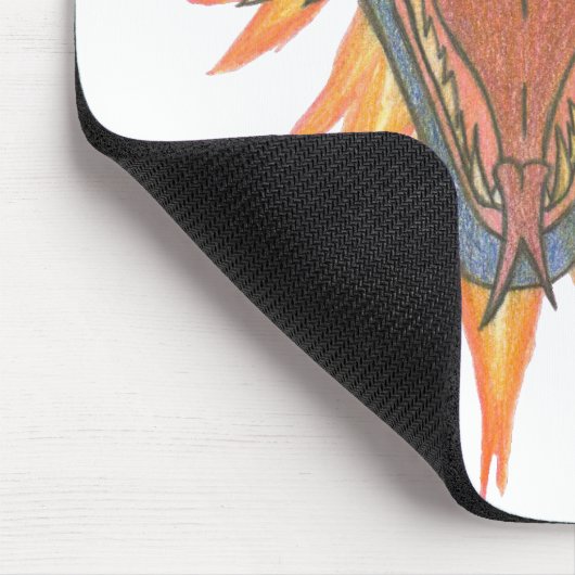 Drachenfeuer Mousepad (Ecke)