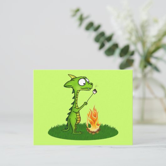 Drachenfeuer Postkarte (Stehend Vorderseite)