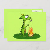 Drachenfeuer Postkarte (Vorne/Hinten)