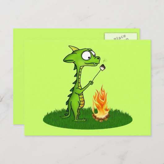 Drachenfeuer Postkarte (Vorne/Hinten)