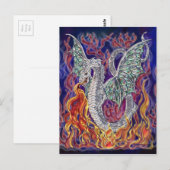 Drachenfeuer Postkarte (Vorne/Hinten)