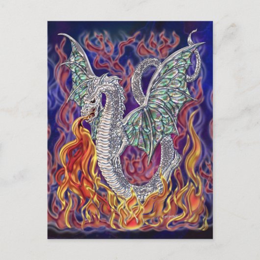 Drachenfeuer Postkarte (Vorderseite)