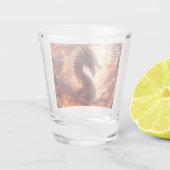 Drachenfeuer Schnapsglas (Rückseite)
