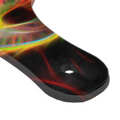 Drachenfeuerdekor auf Lucky Energy Schneidebrett (Ecke)