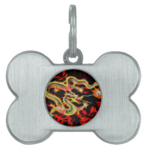Drachenfeuerdekor auf Lucky Energy Tiermarke