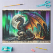 Drachenflame Seidenpapier (Basteln)