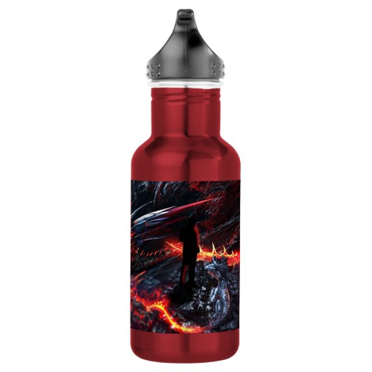 Drachenflasche Edelstahlflasche (Rechts)
