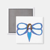 Drachenfliege 2 magnet (Vorderseite/Rückseite)