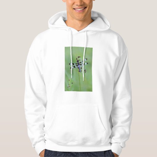 Drachenfliege auf Gras, Kanada Hoodie (Vorderseite)