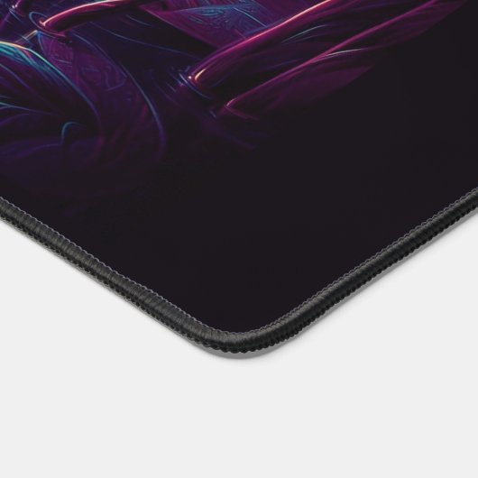 Drachenfliege, Augen fangende Neontiere Schreibtischunterlage (Ecke)