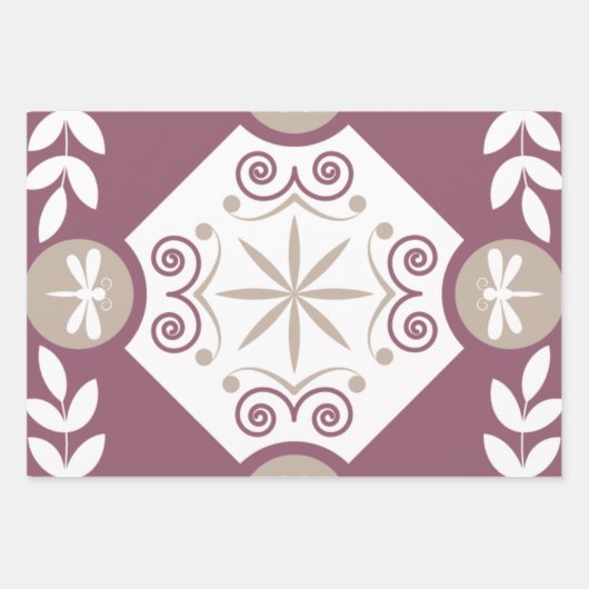 Drachenfliege aus Marokko Geschenkpapier Set (Vorderseite)