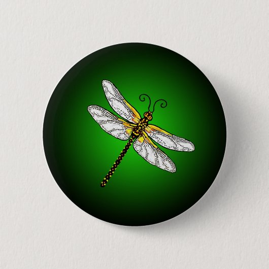 Drachenfliege Button (Vorderseite)