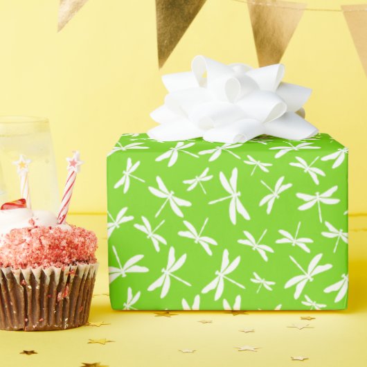 Drachenfliege der Natur Geschenkpapier (Geburtstagsparty)