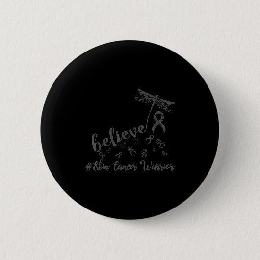 Drachenfliege des Kriegers der Haut glaubt Hoffnun Button (Vorderseite)
