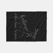 Drachenfliege des Kriegers der Haut glaubt Hoffnun Fleecedecke (Vorderseite (Horizontal))