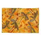 Drachenfliege Feuer Kissenbezug (Rückseite)