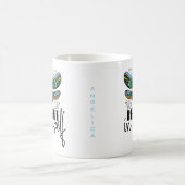 Drachenfliege glauben an sich selbst ermutigende W Kaffeetasse (Mittel)