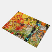 Drachenfliege im Herbst Fußmatte (Schrägansicht)