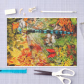 Drachenfliege im Herbst Seidenpapier (Handwerk)