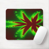 Drachenfliege in Flammen Mousepad (Mit Mouse)