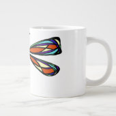 Drachenfliege Jumbo-Tasse (Rechts)