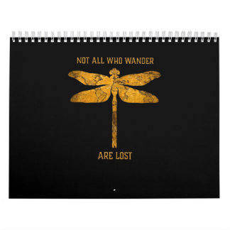 Drachenfliege Lover | Nicht alle Wander sind verlo Kalender