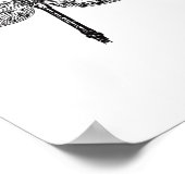 Drachenfliege Poster (Ecke)
