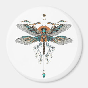 Drachenfliege Tattoo Magnet