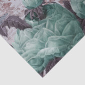 Drachenfliege und Lila Blumensprint Seidenpapier (Detail)