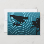 Drachenfliegen Einladung (Vorderseite)