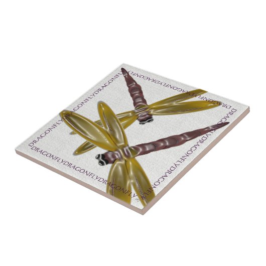 Drachenfliegen Fliese (Seite)