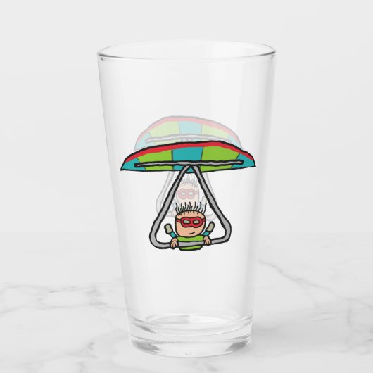 Drachenfliegen Glas (Vorderseite)