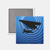 Drachenfliegen Magnet (Vorderseite/Rückseite)