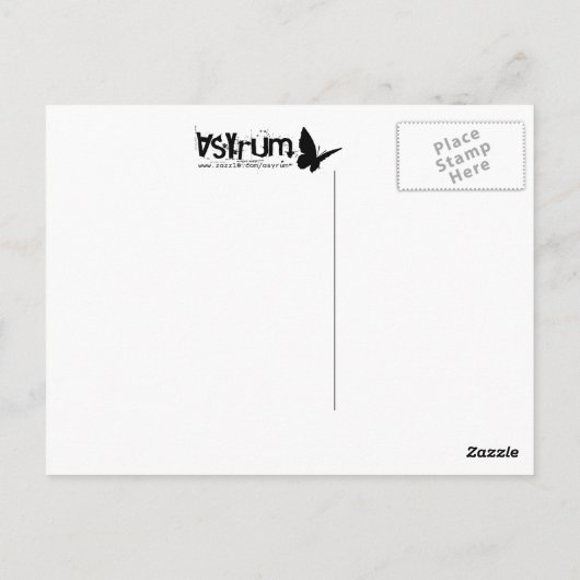 Drachenfliegen Postkarte (Rückseite)