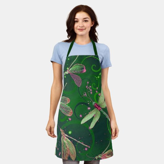 Drachenfliegen Schürze (Getragen)