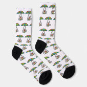 Drachenfliegen Socken (Rechts)