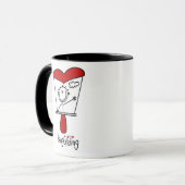Drachenfliegen Tasse (Vorderseite Links)