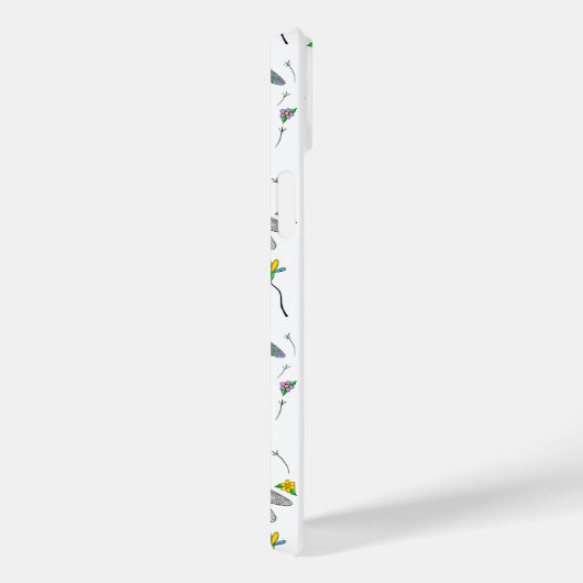 Drachenfliegen und Kronleuchter Hand gezogen Case-Mate iPhone Hülle (Rückseite / Rechts)