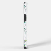 Drachenfliegen und Kronleuchter Hand gezogen iPhone Hülle (Rechte Seite)