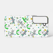 Drachenfliegen und Kronleuchter Hand gezogen Samsung Galaxy Hülle (Rückseite (Horizontal))