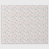 Drachenfliegen und Schmetterlinge Geschenkpapier (Flach)