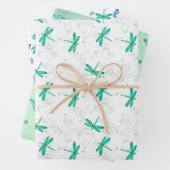 Drachenfliegen und Schmetterlinge - Geschenksortim Geschenkpapier Set (Beispiel)