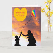 Drachenfliegenbild für Grußkarte Karte (Gelbe Blume)