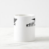 Drachenfliegenevolution Kaffeetasse (Mittel)