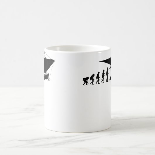 Drachenfliegenevolution Kaffeetasse (Mittel)