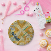 Drachenfliegenplatte Pappteller (Party)