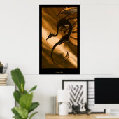 Drachenflug Poster (Heimbüro)