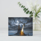 Drachenflug - Postkarte (Stehend Vorderseite)
